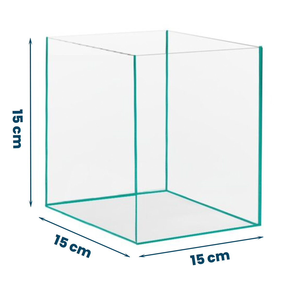 Aquarium Volglas - Vierkant